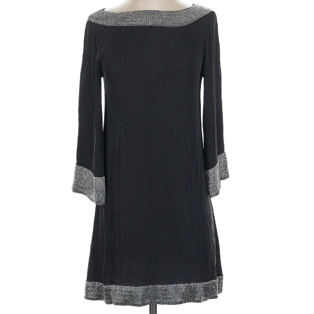 Alice + Olivia silk beaded cocktail dress